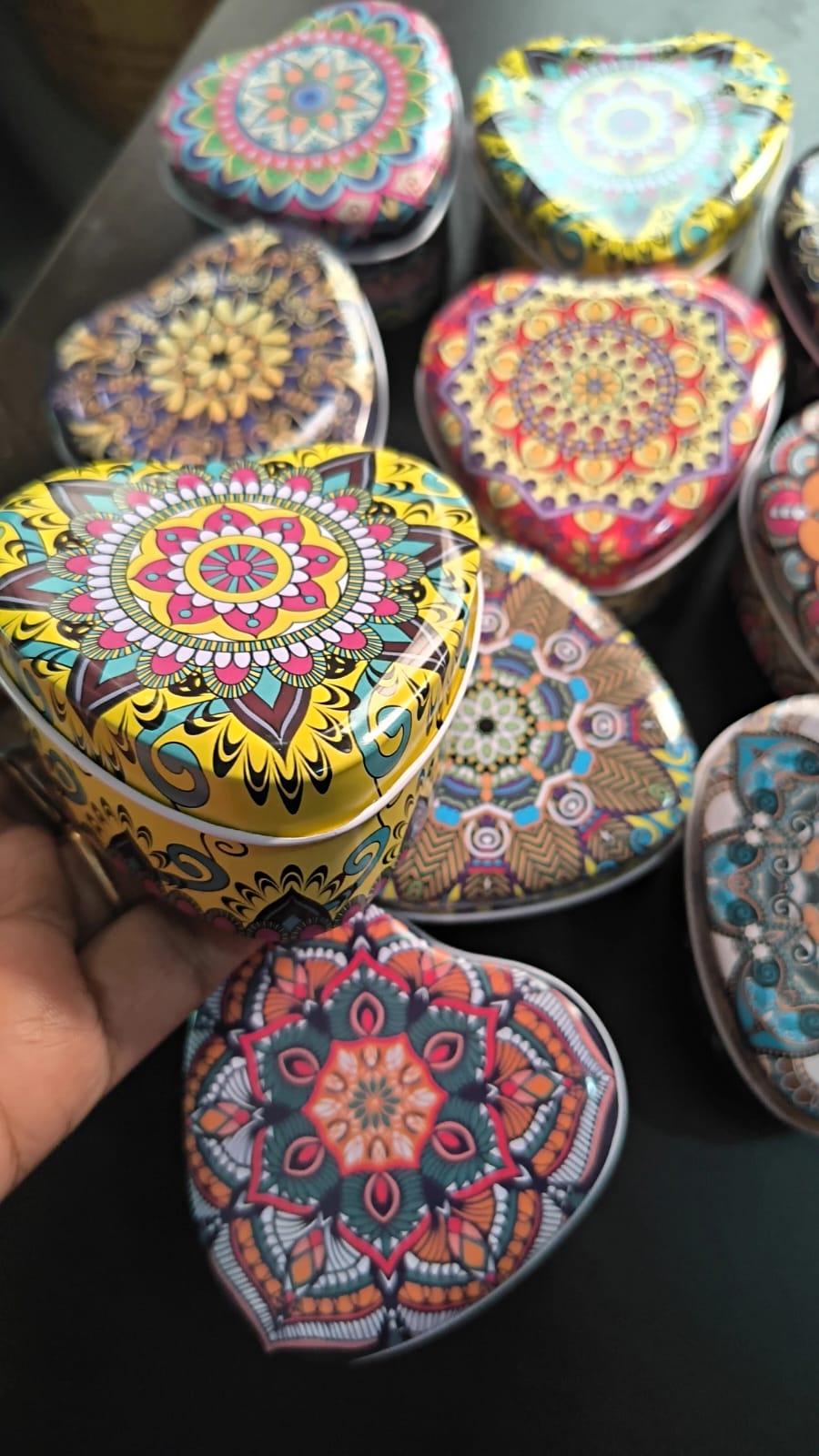 TIN Box (Heart shape)